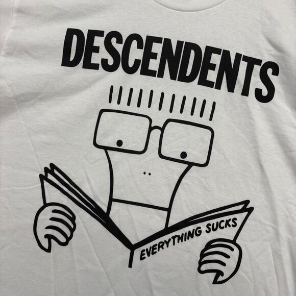 Descendents Everything Is Awesome White Punk T-Shirt Size Extra Large - Picture 4 of 4